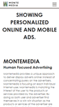 Mobile Screenshot of montemedia.com