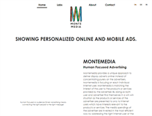 Tablet Screenshot of montemedia.com